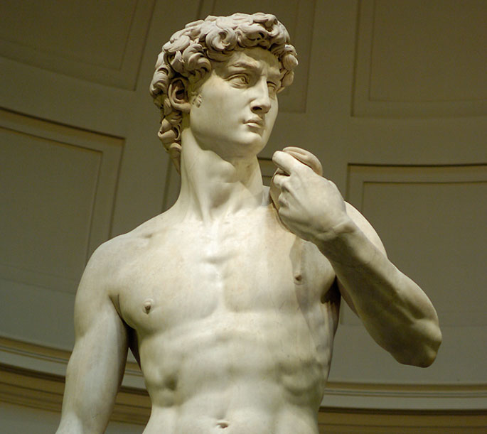 Photo of the David Statue